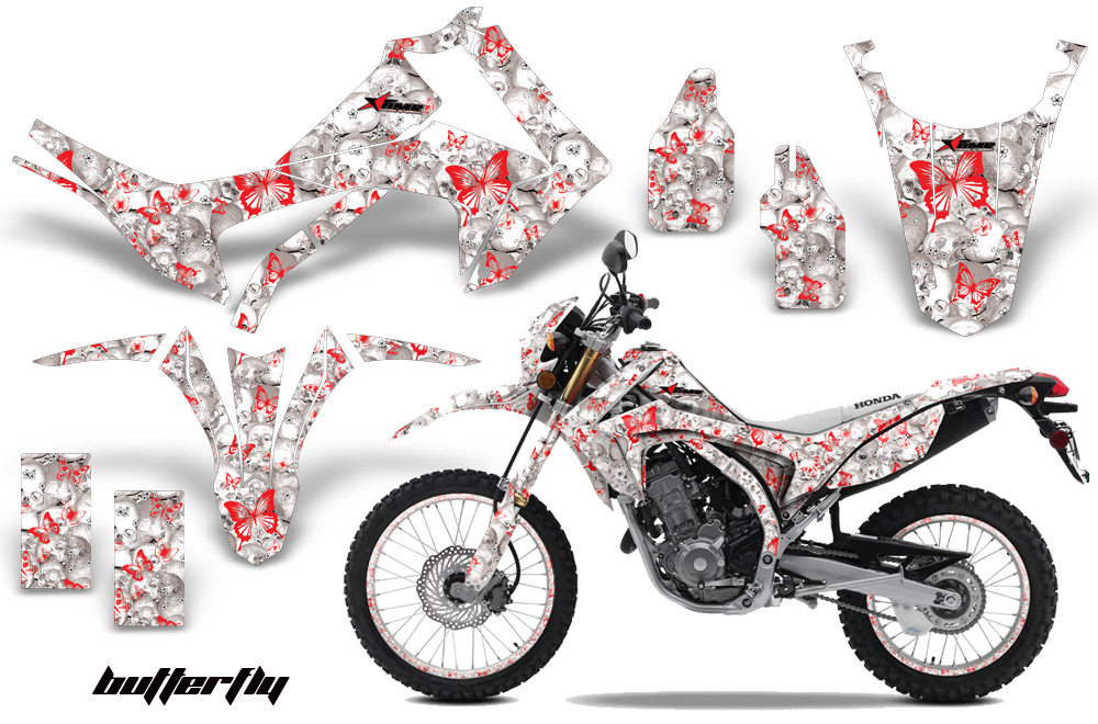 Honda CRF250L 2013 Graphics Kit Decal Butterfly RW NPs